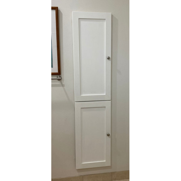Tall recessed cabinet discount
